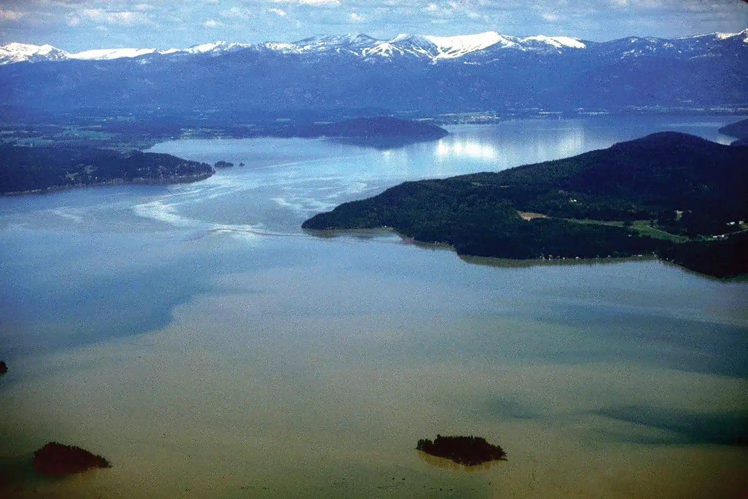 Aerial Photo of Lake Pend Oreillie