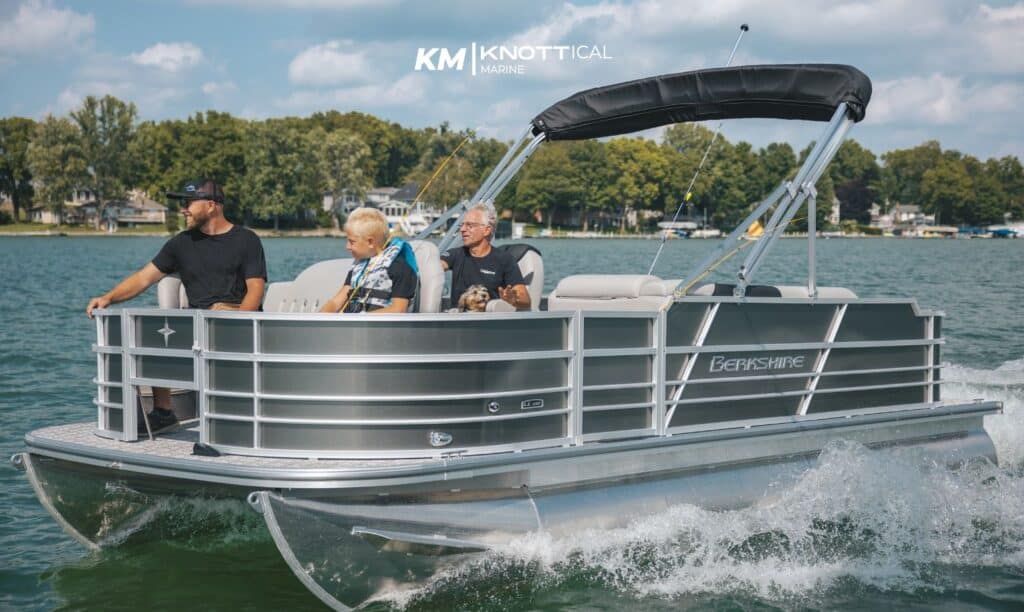 Exciting News: Knottical Marine Now an Authorized Dealer for Berkshire Pontoon Boats